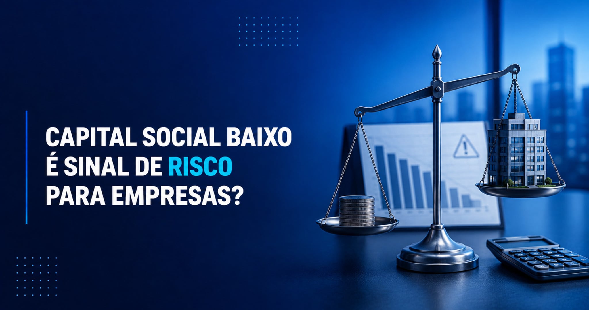 Capital social baixo é sinal de risco? Entenda o que isso significa