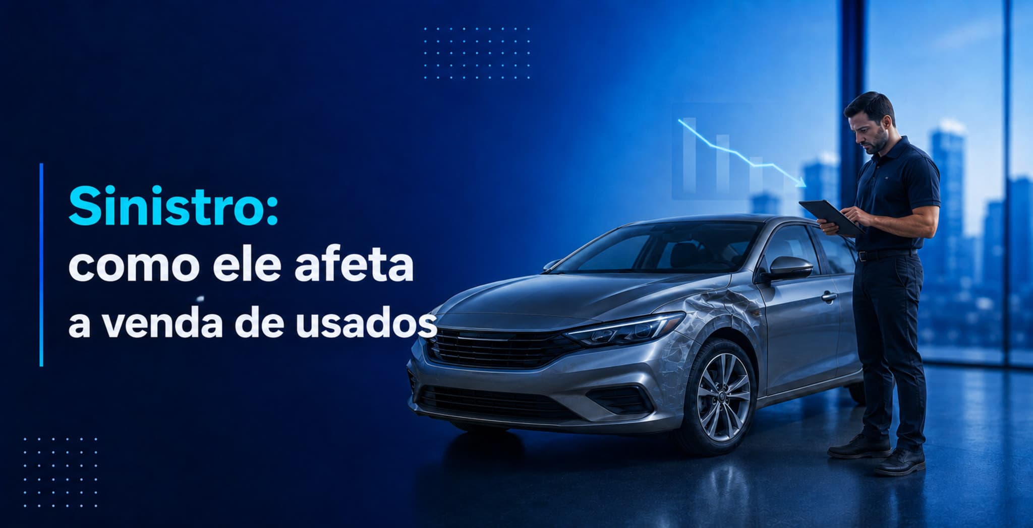 Como o histórico de sinistro afeta a venda de carros usados