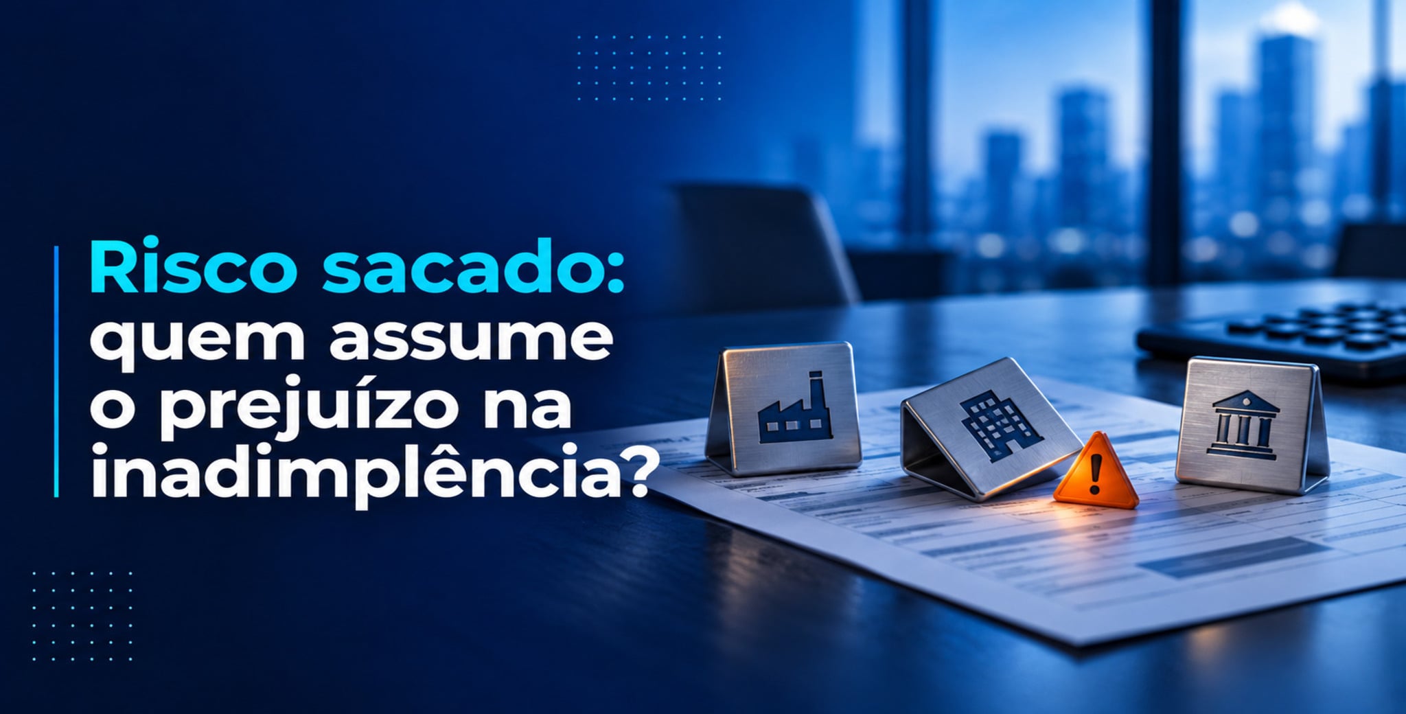 Risco sacado: quem assume o prejuízo quando o comprador falha?