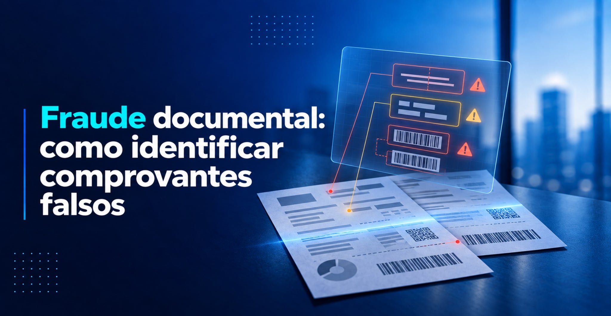 Fraude documental: como reconhecer sinais em comprovantes online