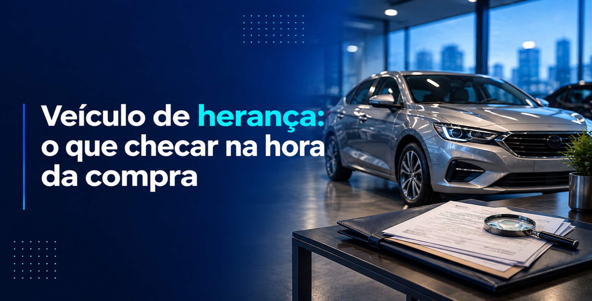 Veículo de herança: como a revenda compra sem herdar problemas