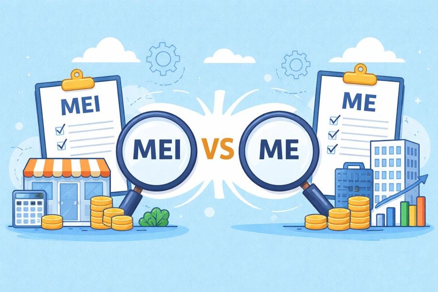 Diferença entre MEI e ME: entenda o que realmente muda na prática