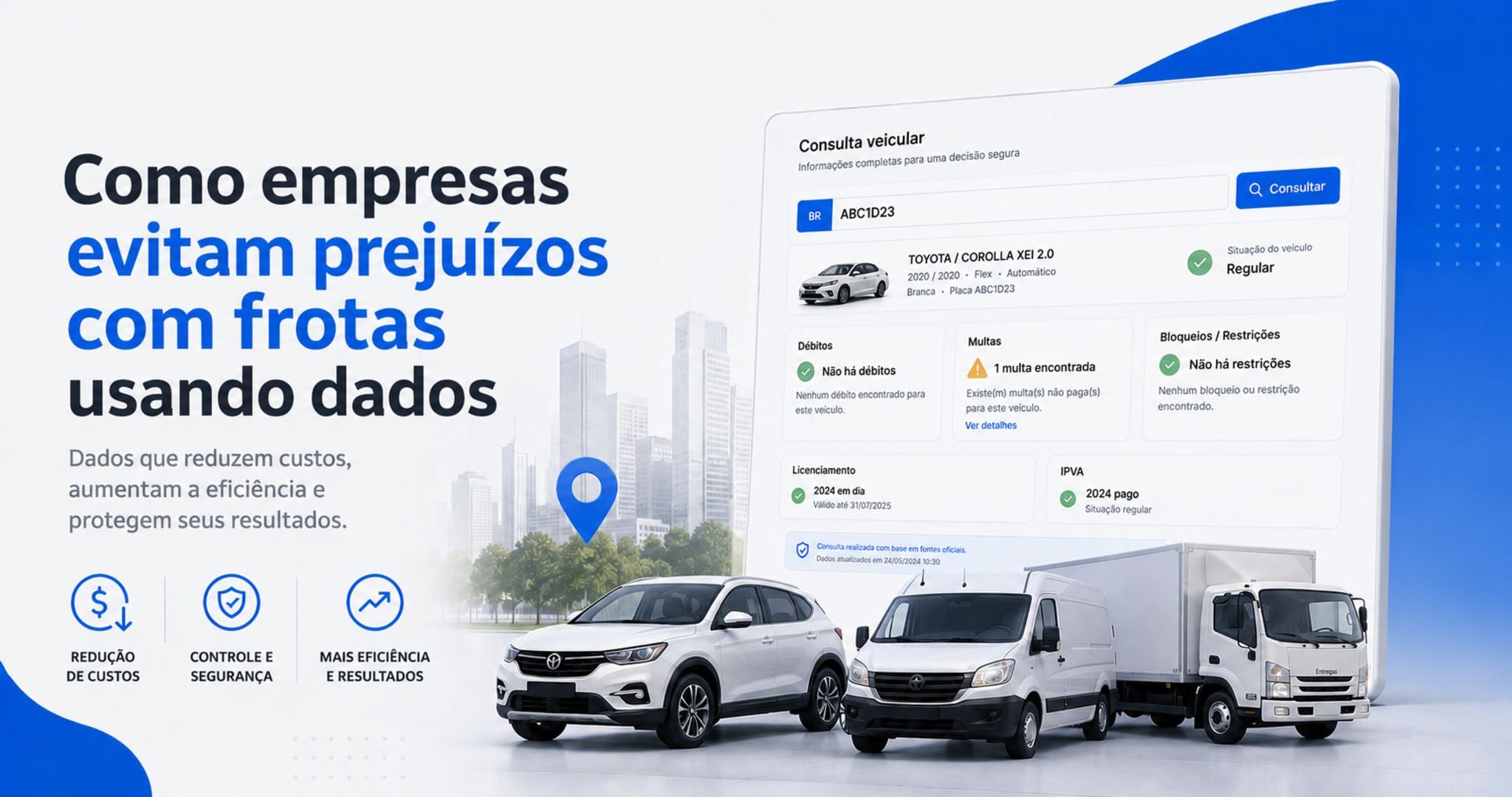 Como empresas evitam prejuízos com frotas usando inteligência de dados