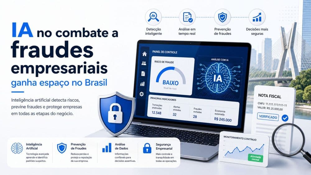 Inteligência artificial na detecção de fraudes empresariais: Como funciona e por que importa