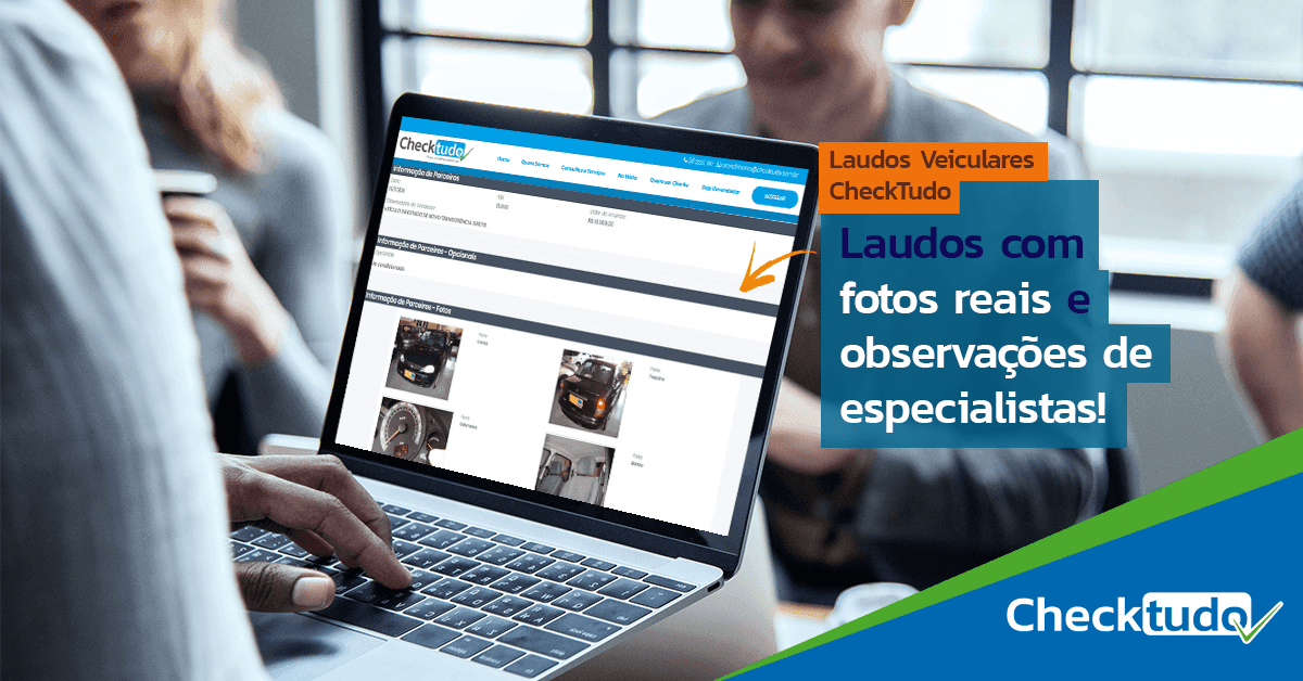 Saiba mais sobre os laudos com fotos reais dos veículos e observações de especialistas!