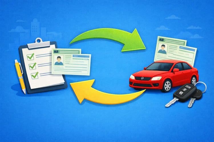 Checklist de documentos e consultas antes de transferir um veículo