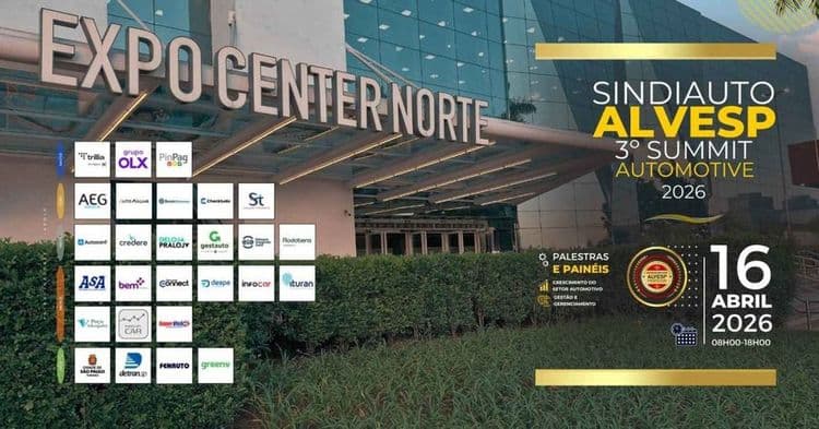3º SINDIAUTO ALVESP Summit Automotive 2026: o que esperar do maior evento do setor