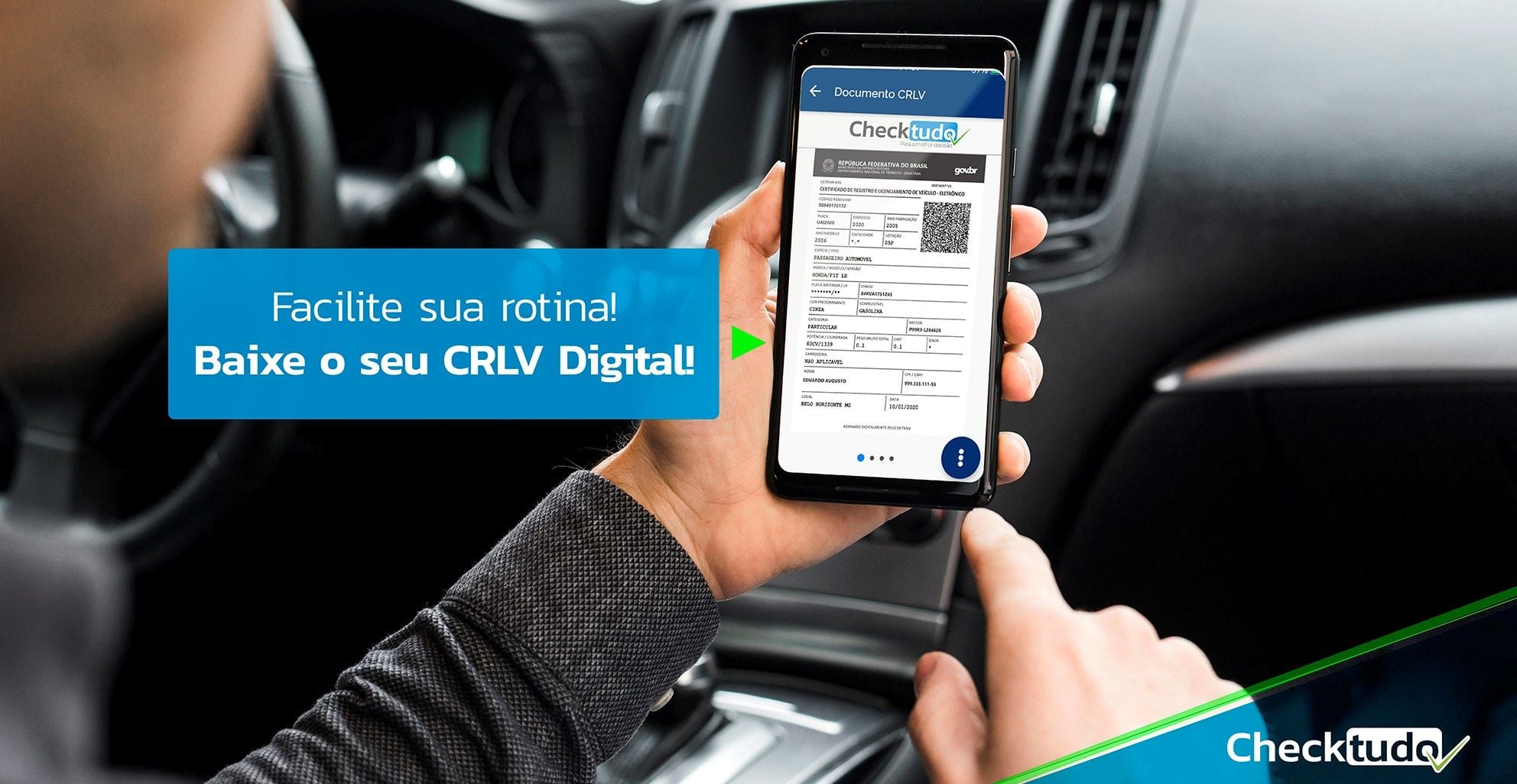 Veja como emitir e baixar o CRLV Digital de forma fácil!